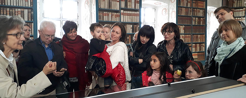 gemeinsam unterwegs Klosterführung Kloster Einsiedeln